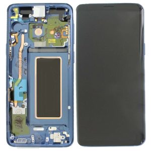 Samsung Galaxy S9 Skärm Display Original - Blå Polaris