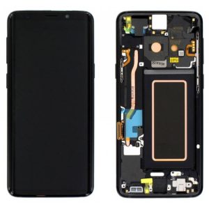 Samsung Galaxy S9 Skärm Display original - Svart