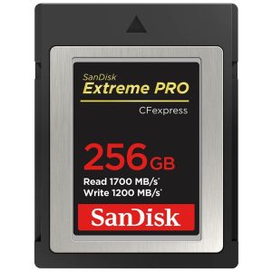 Sandisk Minneskort Cfexpress Extreme Pro 256Gb Sdcfe 1700Mb/S 1200Mb/S