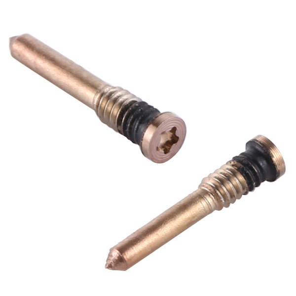 iPhone 11/11 Pro/11 Pro Max Bottenskruvar 2 st - Guld iPhone 11/11 Pro/11 Pro Max Bottenskruvar 2 st - Guld