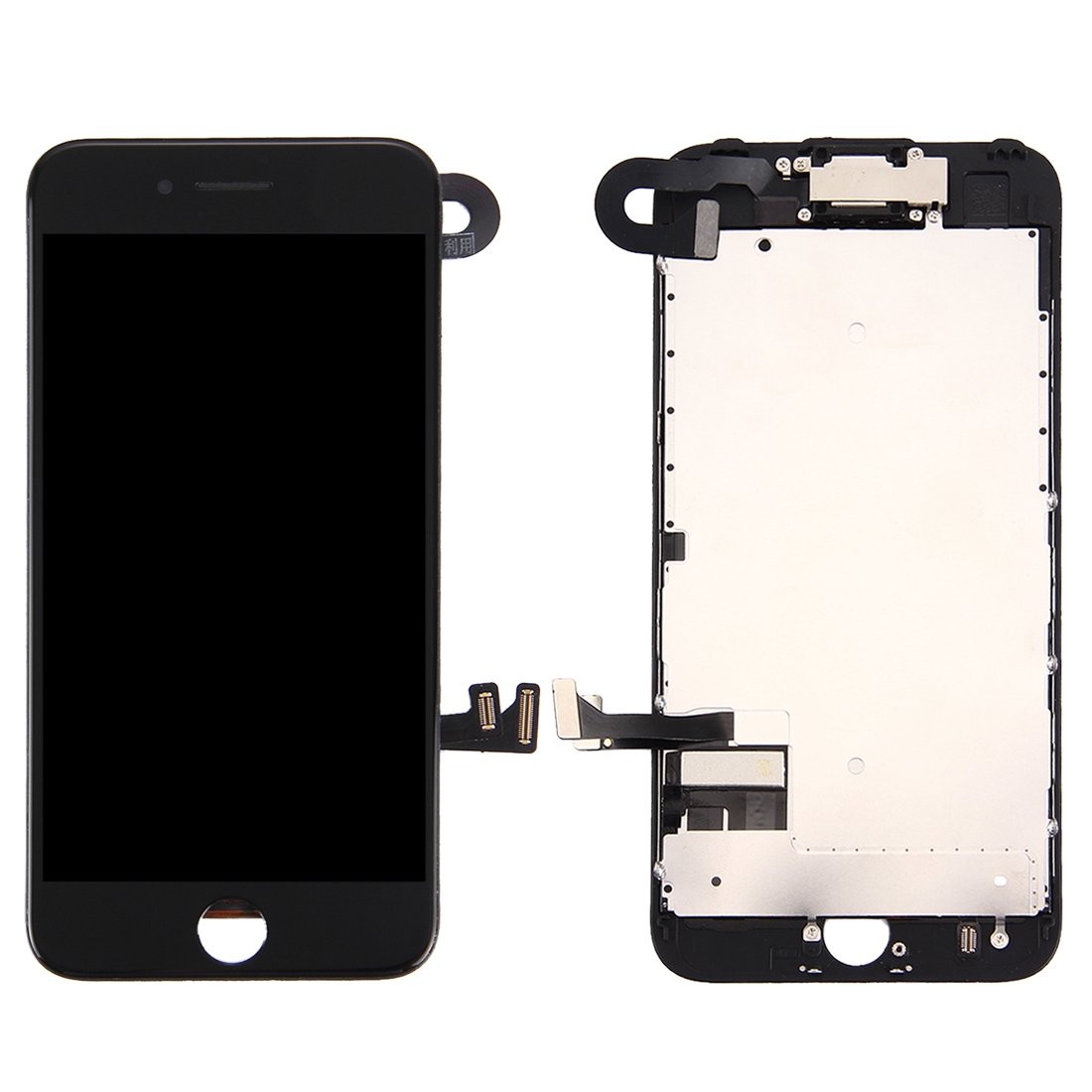 iPhone 8 Komplett Skärm LCD med Smådelar - Svart iPhone 8 Komplett Skärm LCD med Smådelar - Svart
