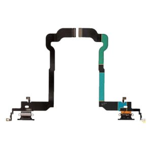 iPhone X Laddkontakt & Mikrofon - Svart