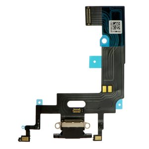 iPhone XR Laddkontakt med Flexkabel - Svart