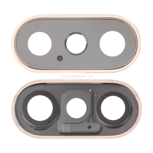 iPhone XS Max Kameralins - Guld